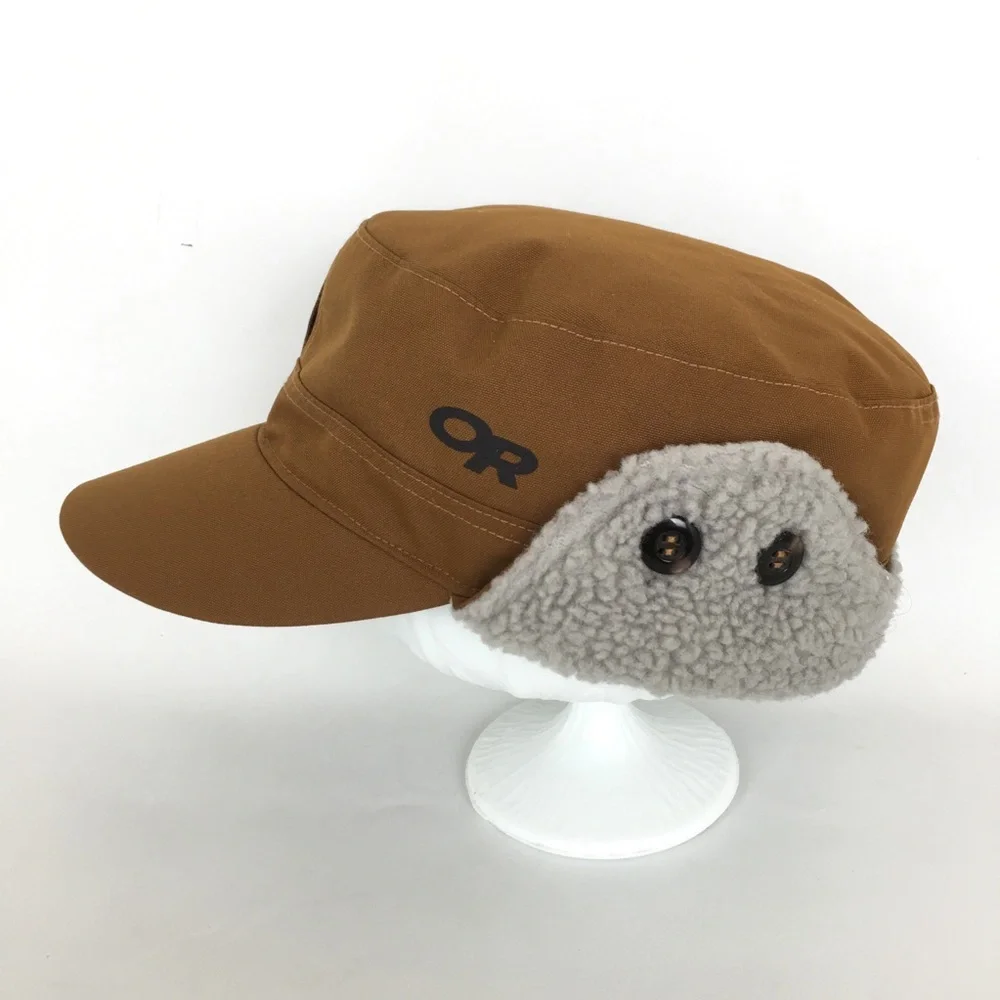 Outdoor Research Trapper Hat Brown With Sherpa Ear Flaps